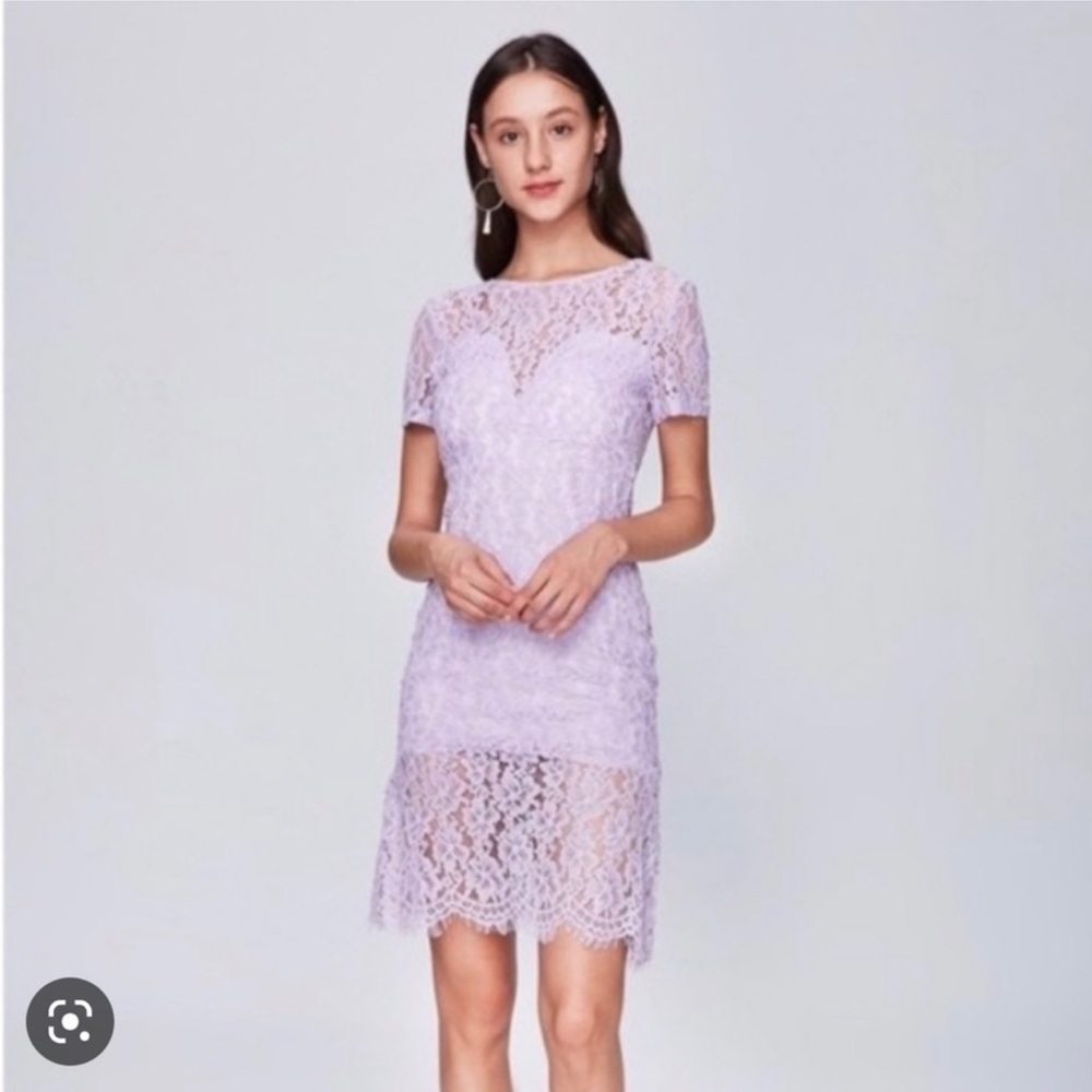 few moda lavender lace dress